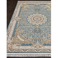 Иранский ковер Shahname 1500 141 Голубой